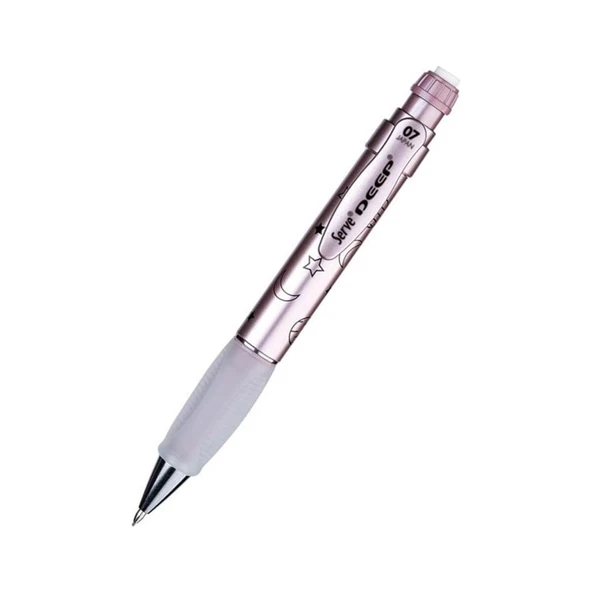 Serve Versatil Kalem Deep 0.7 MM Met Roze Ay-yıldız ürün görseli 1