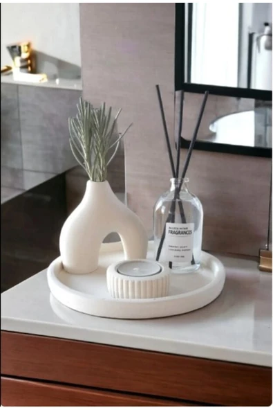 aymumi home Dekoratif Nordik Minyatür 100 ml Oda Kokusu Mumluklu Set (tealight Mum Dahil Değildir ) ürün görseli 1