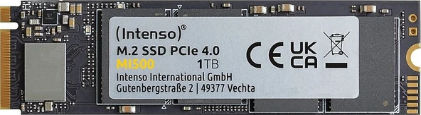 Intenso MI500 3836460 PCI-Express 4.0 1 TB M.2 SSD ürün görseli 1