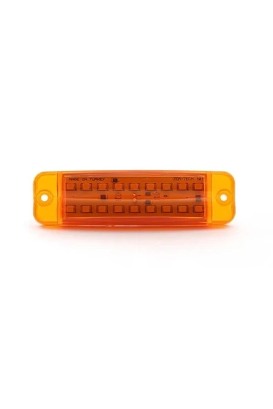 Çift Sıra Parmak Led Lamba 9 Ledli Sarı 12/24 Volt ürün görseli 1