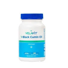 Velavit V-Black Cumin Oil 60 Kapsül ürün görseli 1