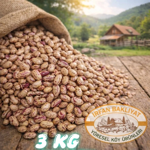 Köy Mahsulu Yerli Barbunya 3 Kg ürün görseli 1