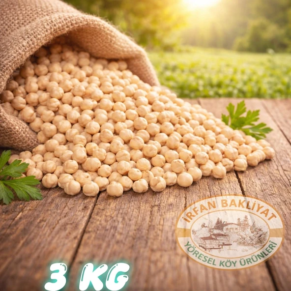 Nohut Köy Mahsulu Yerli 3 Kg ürün görseli 1