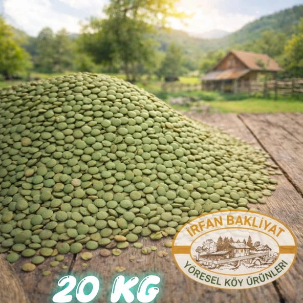 Yeşil Mercimek 20 Kg ürün görseli 1