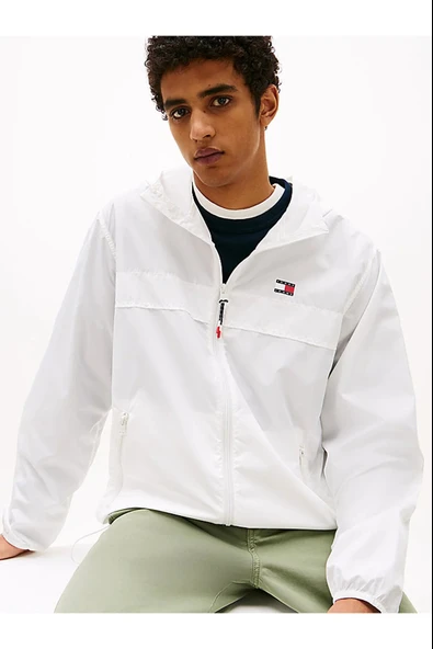 Tommy Hilfiger   TJM LW CHICAGO JACKET Erkek Beyaz Ceket - DM0DM20204 ürün görseli 1