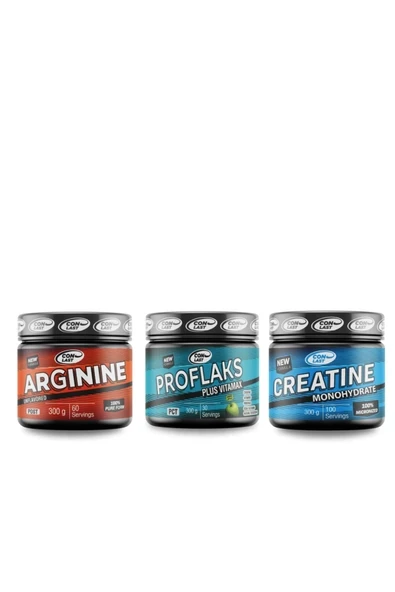 Conlast Argıne 300g - Proflaks 300g- Creatine 300g ürün görseli 1