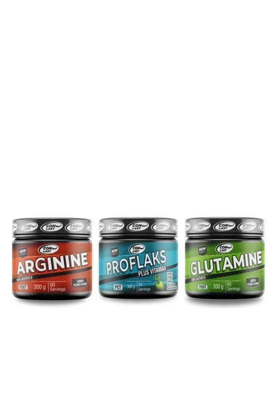 Conlast Arginine 300 Gr/proflaks Plus Vitamax 300 Gr/glutamine 300 gr ürün görseli 1