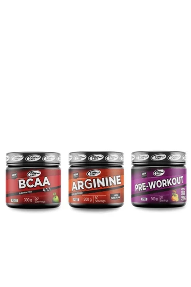Conlast Bcaa300gr/pre-workout300gr/arginine300gr ürün görseli 1