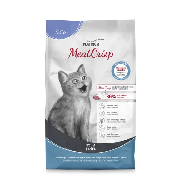 Platinum MeatCrisp Balıklı Yavru Kedi Maması 3kg ürün görseli 1
