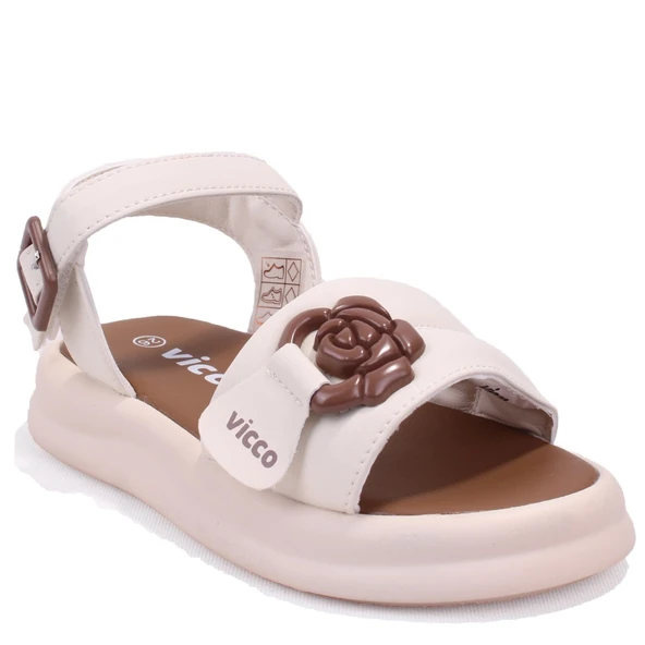 Vicco Sara 321P26Y183 Bej Ortopedik Günlük Kız Çocuk Spor Sandalet ürün görseli 1