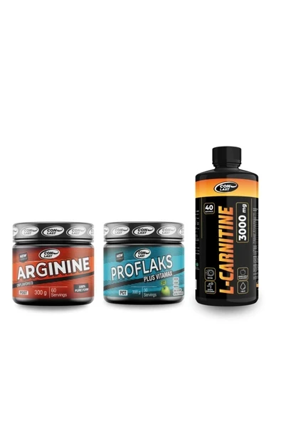 Conlast Arginine300gr/proflaks Plus Vitamax300gr/l-carnetine3000mg ürün görseli 1