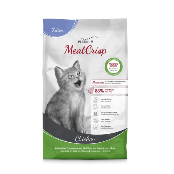 Platinum MeatCrisp Tavuklu Yavru Kedi Maması 3kg ürün görseli 1