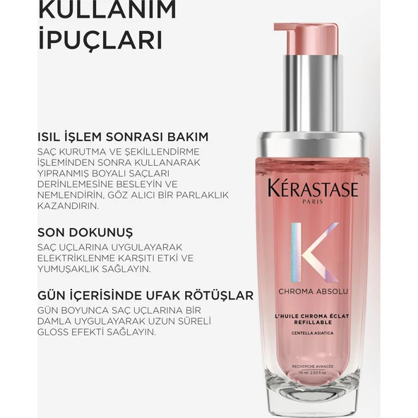 L'huile Chroma Eclat  Refill Bakım Yağı 75 ml - Resim 4