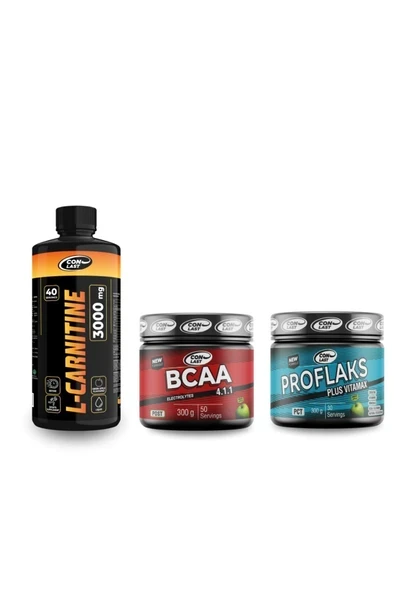 Conlast L-carnıtine 3000mg/bcaa 300gr/proflaks Plus Vitamax 300gr ürün görseli 1
