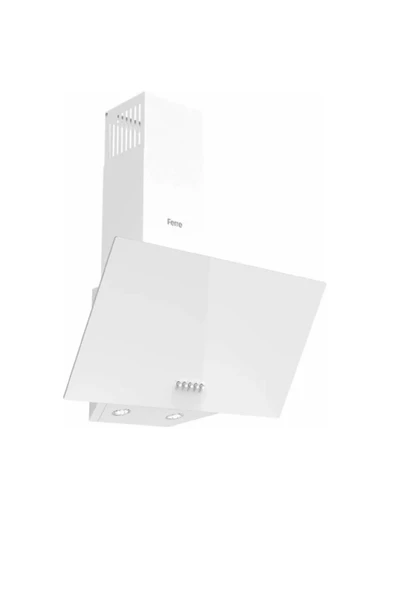 Ferre D087 Beyaz Cam Davlumbaz 60 cm - Resim 2