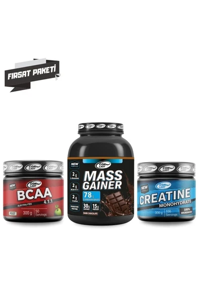 Conlast BCAA & Mass Gainer & Creatine Üçlü Fırsat Paketi ürün görseli 1