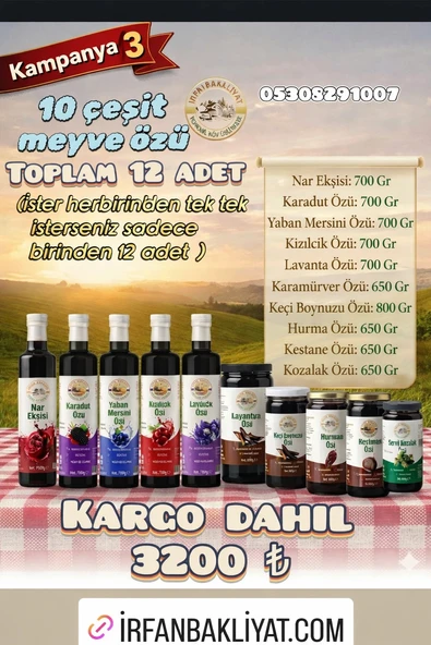 Kampanya 3 (Meyve özü ) ürün görseli 1
