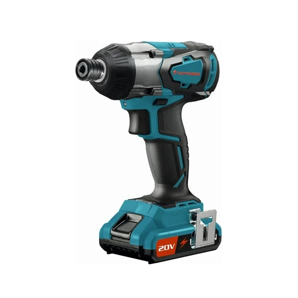 Catpower 4122 20V 2 Ah Li-ion Çift Akülü Kömürsüz Darbeli Matkap Vidalama ürün görseli 1