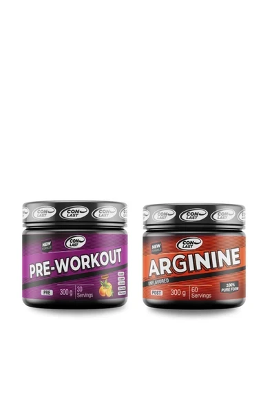 Conlast PRE-WORKOUT 300 GR/ ARGİNİNE 300 GR ürün görseli 1
