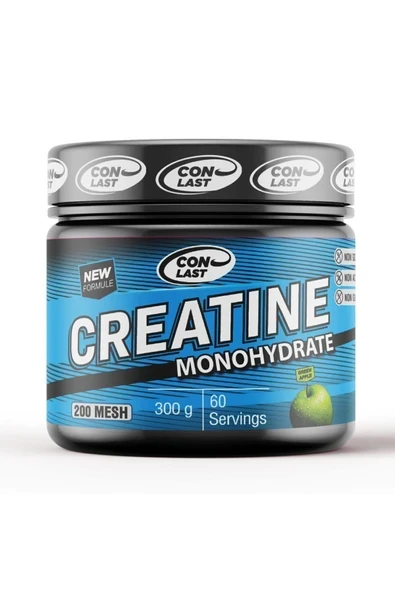 Conlast Creatine Plus Yeşil Elmalı %100 Mikronize 300 gr ürün görseli 1