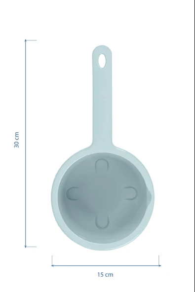Babyjem Elegant Kova & Maşrapa Set Turkuaz - Resim 4