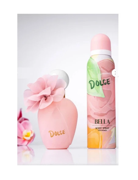 Dolce Bella Edt 100 Ml, Deodorant 150 ml Kadın Parfüm Seti ürün görseli 1