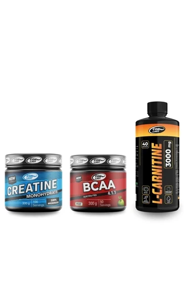 Conlast L-carnıtine 3000mg/bcaa 300 Gr/creatine Monohydrate 300 gr ürün görseli 1
