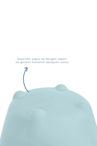 Babyjem Elegant Kova & Maşrapa Set Turkuaz - Resim 2