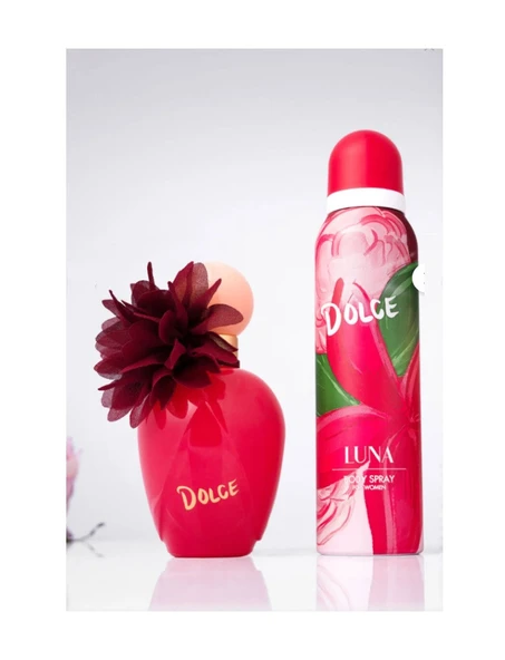 Dolce Luna Edt 100 Ml, Deodorant 150 ml Kadın Parfüm Seti ürün görseli 1