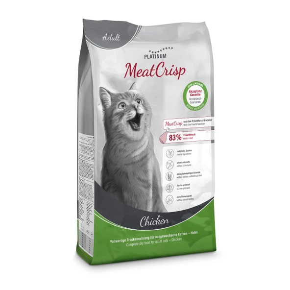 Platinum MeatCrisp Tavuklu Yetişkin Kedi Maması 3kg ürün görseli 1
