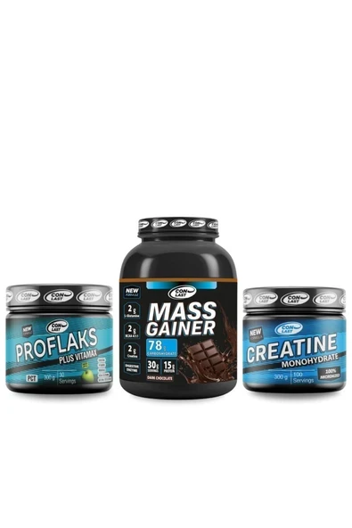 Conlast MASS GAİNER 2000G CREATİNE 300G PROFLAKS 300G HEDİYELİ ürün görseli 1