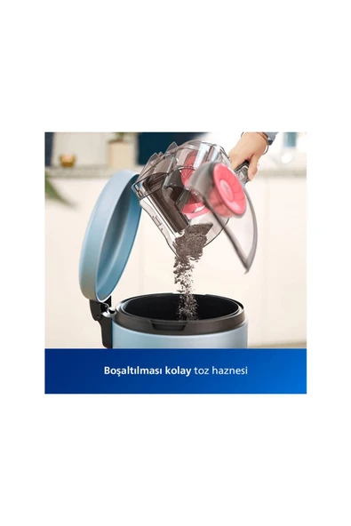 Philips Xb2122/09 2000 Toz Torbasız Süpürge - Resim 5