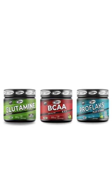 Conlast Glutamine 300 Gr/bcaa 300 Gr/proflaks Plus Vitamax 300 gr ürün görseli 1