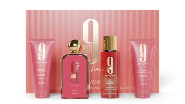 Afnan 9am Pour Femme Edp 100 Ml Kadın Parfüm Seti ürün görseli 1