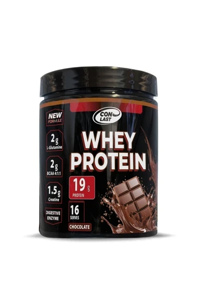 Conlast Whey Protein Çikolatalı 16 Servis (WPC70) Kas Yapılanmasına Yardımcı ürün görseli 1