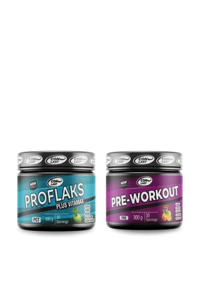 Conlast PROFLAKS PLUS VİTAMAX 300 GR/ PRE-WORKOUT 300 GR ürün görseli 1