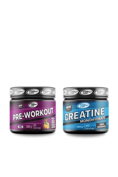 Conlast CREATİNE MONOHYDRATE 300 GR / PRE-WORKOUT 300 GR ürün görseli 1