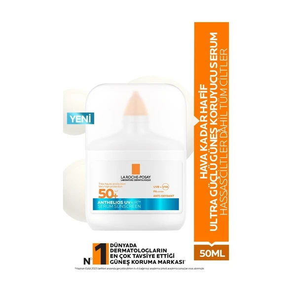 La Roche Posay Anthelios UV Air Ultra Güçlü Güneş Koruyucu Serum SPF50+ 50 ml ürün görseli 1