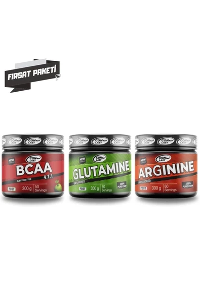 Conlast BCAA & Glutamine & Arginine Üçlü Fırsat Paketi ürün görseli 1