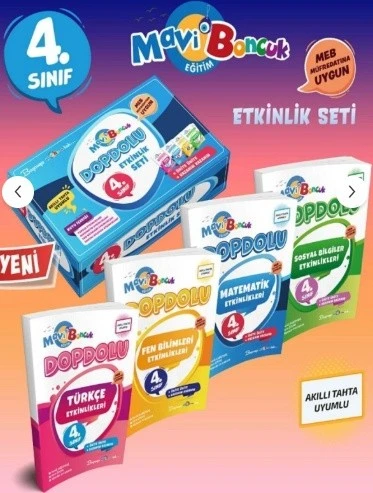 Mavi Boncuk 4. Sınıf Dopdolu Etkinlik Seti ürün görseli 1
