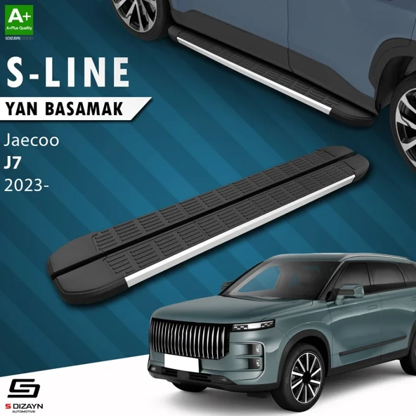 S-Dizayn Jaecoo J7 S-Line Aluminyum Yan Basamak 183 Cm 2023 Üzeri ürün görseli 1