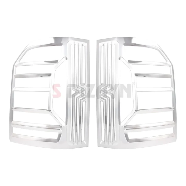 S-Dizayn VW T6 Transporter Krom Stop Çerçevesi 2 Parça 2015-2025 ürün görseli 1