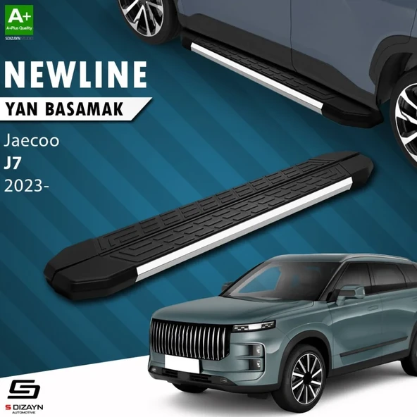 S-Dizayn Jaecoo J7 NewLine Krom Yan Basamak 183 Cm 2023 Üzeri ürün görseli 1