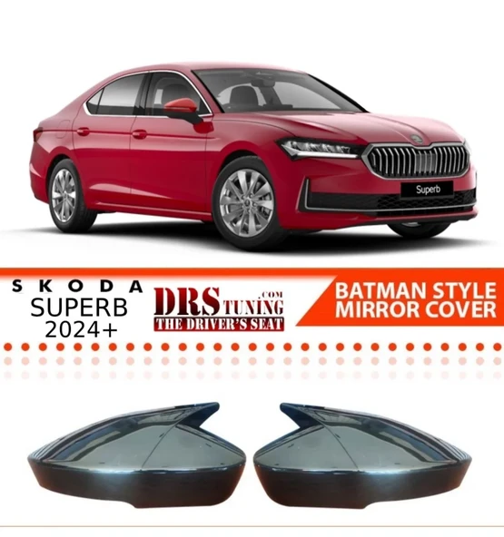Skoda Superb 2024 Sonrası Batman Ayna Kapağı ürün görseli 1