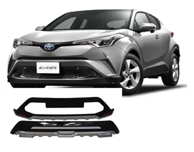 Toyota C-Hr Uyumlu Ön Arka Tampon Koruma Difüzör 2016-2018 Model Arası ürün görseli 1