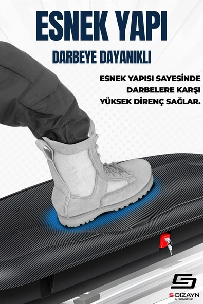 Araç Üzeri Port Bagaj Karbon Fiber Desen 520 Litre Enjeksiyon Plastik ürün görseli 1