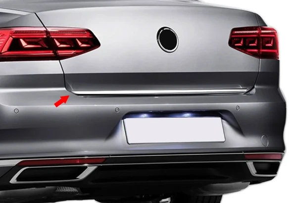 Volkswagen Uyumlu Passat SD B8,5 2019- Bagaj Alt Çıtası Paslanmaz Çelik ürün görseli 1