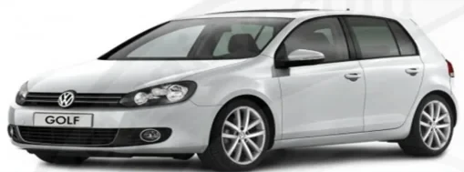Volkswagen Uyumlu Golf Mk6 Hb 2008-2013 12 Parça Cam Çerçevesi ürün görseli 1