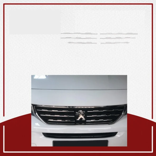 Peugeot Uyumlu Rifter 2019+ Ön Panjur ürün görseli 1