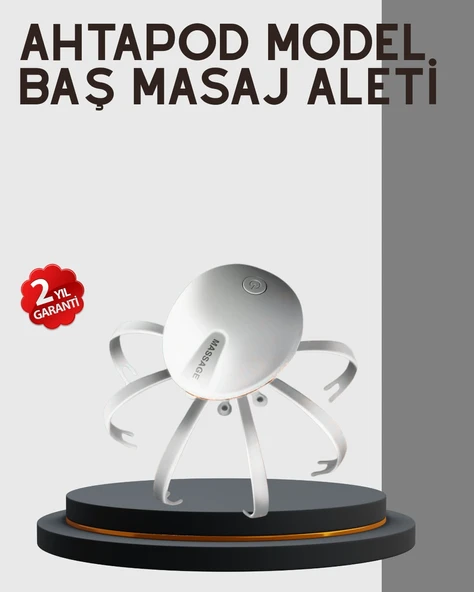 Kafa Derisi Masaj Aleti Usb-c Şarjlı Rahatlatıcı Ve Canlandırıcı Masaj ürün görseli 1